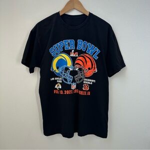 Super Bowl Football T-shirt Rams Bengals